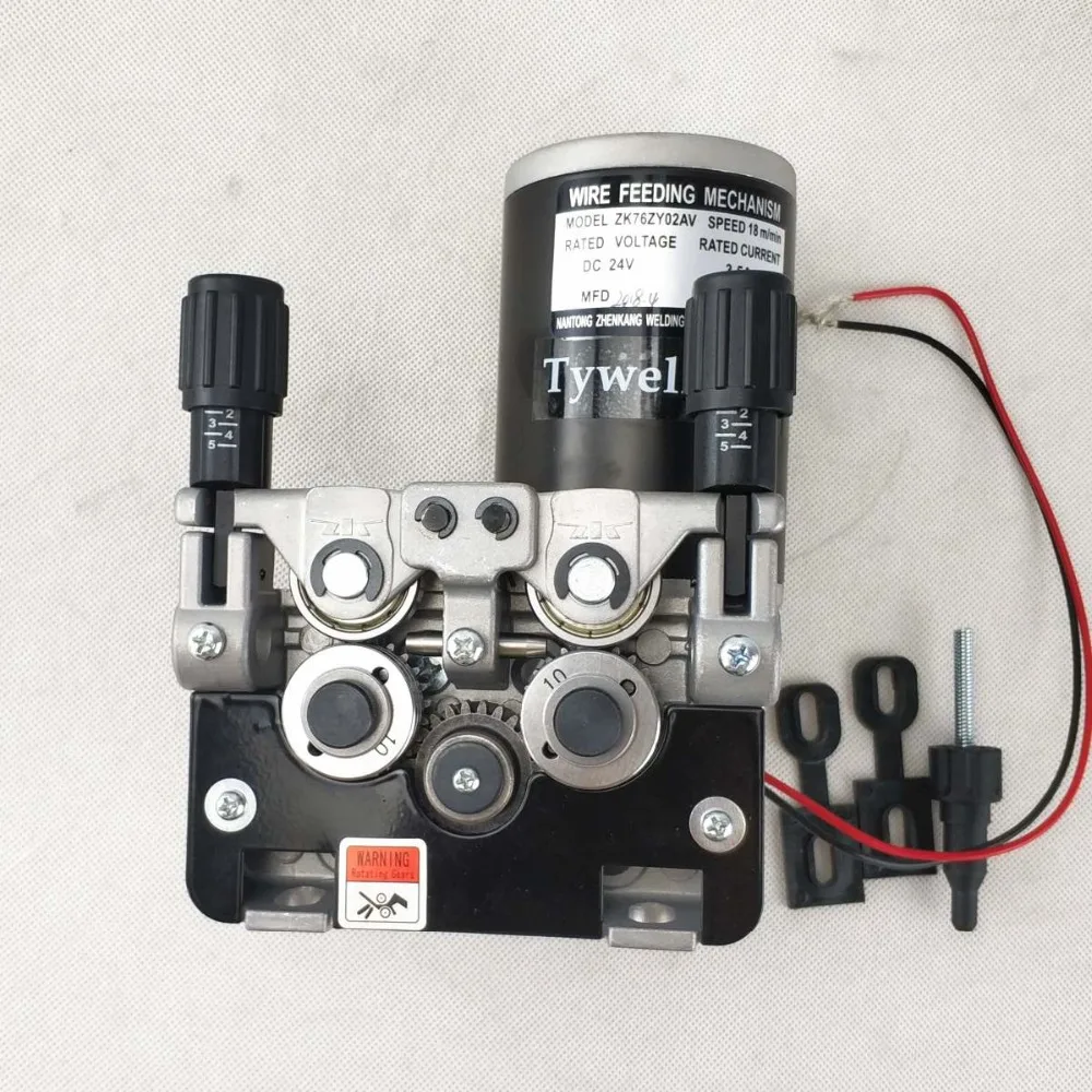Wire Feeder DC 24V Welding Wire Feeding Assembly Wire ZK 76ZY-02AV for MIG/MAG Welding Machine
Wire Feeder DC 24V Welding Wire Feeding Assembly Wire ZK 76ZY-02AV for MIG/MAG Welding Machine
