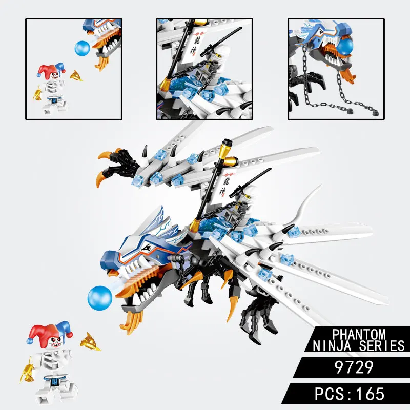 158Pcs Bela 9729 Legoing Nijagoing Ice Dragon Attack Model Building Blocks Brick Ninjagoed Action Figures Toys For Kids Legoings
158Pcs Bela 9729 Legoing Nijagoing Ice Dragon Attack Model Building Blocks Brick Ninjagoed Action Figures Toys For Kids Legoings