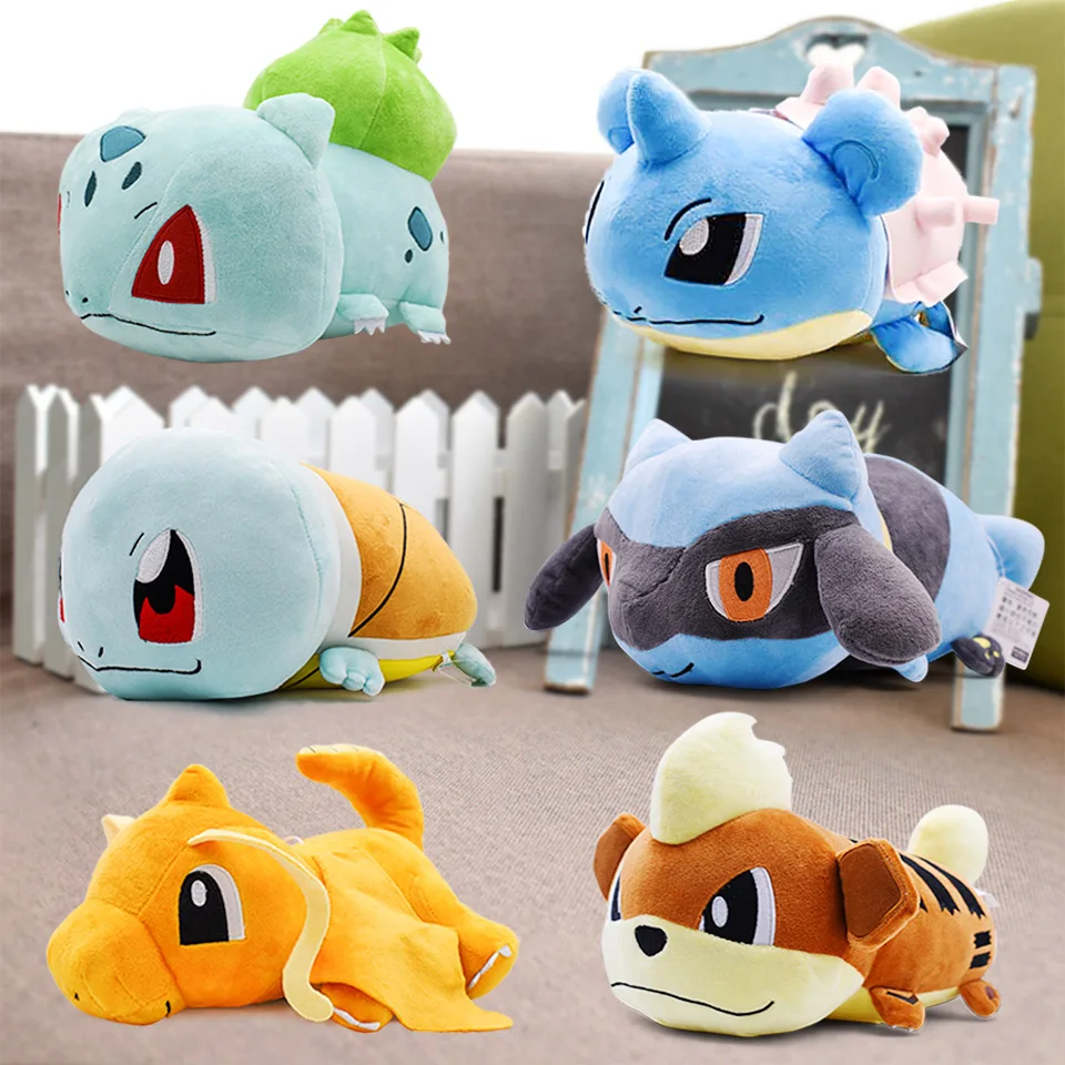 25-31cm 9-12'' Squirtle Bulbasaur Lapras Dragonite Growlithe Riolu Soft Plush Toys for Children's Kids Cartoon Stuffed Animal
25-31cm 9-12'' Squirtle Bulbasaur Lapras Dragonite Growlithe Riolu Soft Plush Toys for Children's Kids Cartoon Stuffed Animal