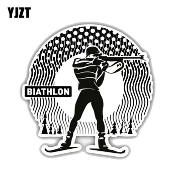 YJZT 12.7CM*12.7CM Personality Shooting Sticker Biathlon Sport Label PVC Car Decal 11-00030
YJZT 12.7CM*12.7CM Personality Shooting Sticker Biathlon Sport Label PVC Car Decal 11-00030