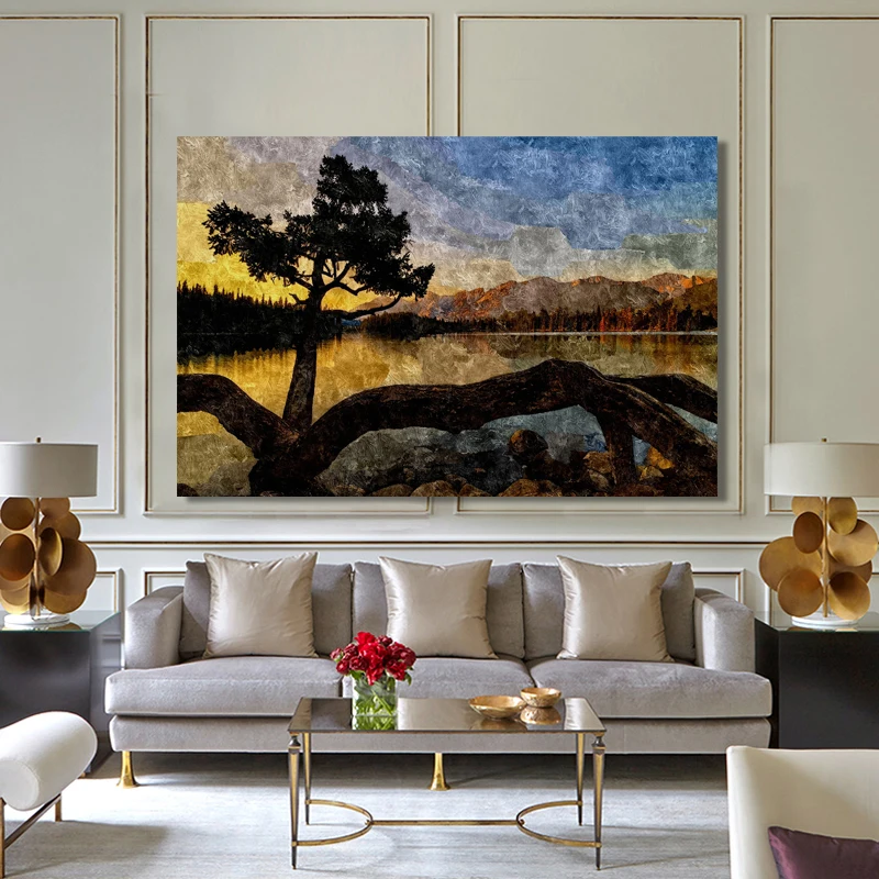 Posters and Prints Wall Art Canvas Painting, Modern Abstract Sea Sunrise Landscape Wall Art Painting for Living Room Home Decor
Posters and Prints Wall Art Canvas Painting, Modern Abstract Sea Sunrise Landscape Wall Art Painting for Living Room Home Decor