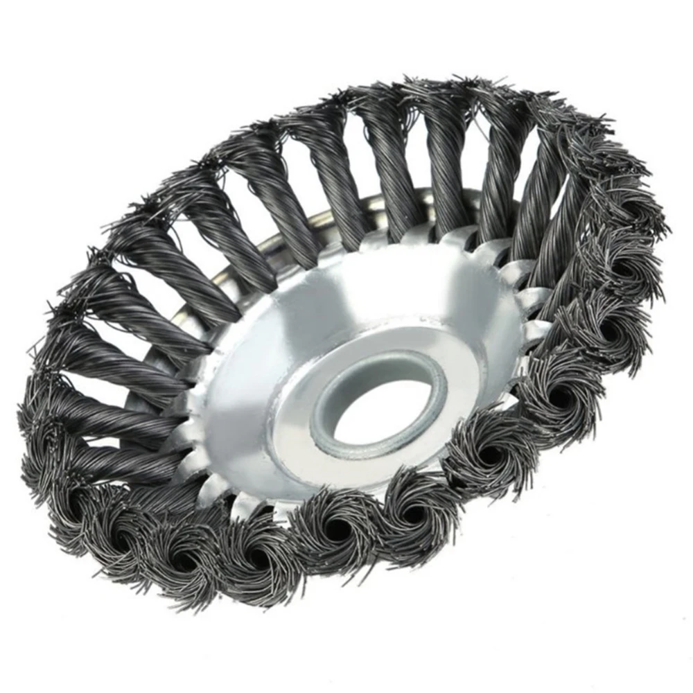 Stainless Steel Wire Rust Removal Weeding Head Multi-Function Grass Cutter Trimmer Parts Rotary Weed Brush Lawn Mower Accessory
Stainless Steel Wire Rust Removal Weeding Head Multi-Function Grass Cutter Trimmer Parts Rotary Weed Brush Lawn Mower Accessory