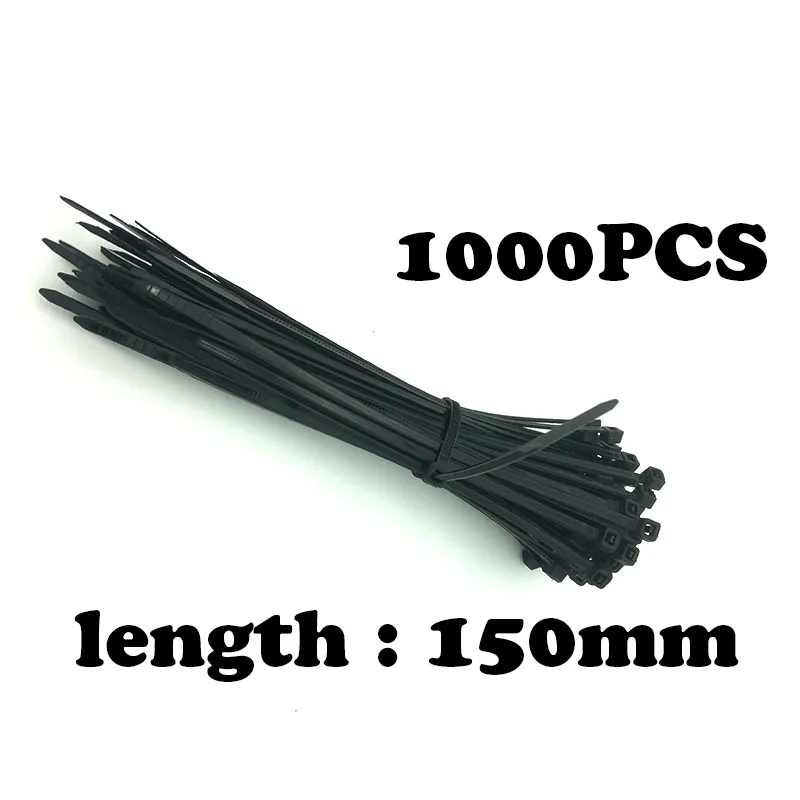 1000Pcs/Pack 3*150mm width 2mm Factory Standard Self-locking Plastic Nylon Cable Ties,Wire Zip Tie Self-locking Plastic Nylon
1000Pcs/Pack 3*150mm width 2mm Factory Standard Self-locking Plastic Nylon Cable Ties,Wire Zip Tie Self-locking Plastic Nylon