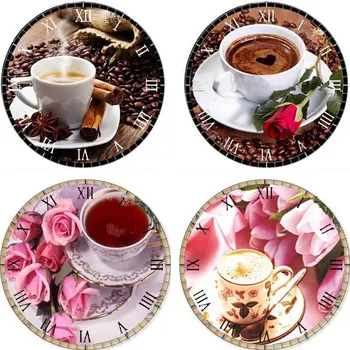 5D Diamond Painting Coffee Roses Clock Diamond Cross Stitch square Diamond Sets Unfinished Decorative Diamond Embroidery RS681
5D Diamond Painting Coffee Roses Clock Diamond Cross Stitch square Diamond Sets Unfinished Decorative Diamond Embroidery RS681
