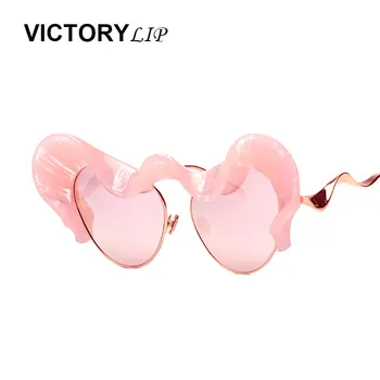 Victorylip Women Dance festival Decoration Party butterfly sunglasses Cat Eye wavy Metal Frame Retro coating Sun Glasses
Victorylip Women Dance festival Decoration Party butterfly sunglasses Cat Eye wavy Metal Frame Retro coating Sun Glasses