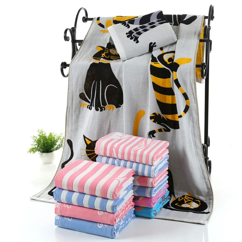 Dropshipping Cotton Gauze Adult Cartoon Bath Towel Textile Large Thick Towel Hotel Bathrobe Beach Towel Shawl Children Blanket
Dropshipping Cotton Gauze Adult Cartoon Bath Towel Textile Large Thick Towel Hotel Bathrobe Beach Towel Shawl Children Blanket