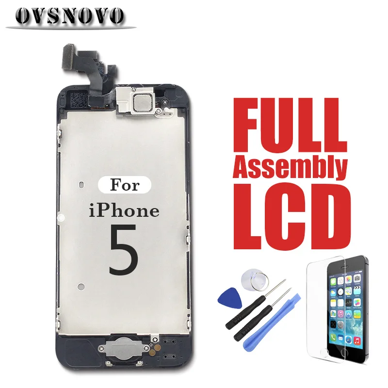 For iPhone 5 5s 5c SE LCD Full Assembly Complete Set Display Replacement Touch Screen Digitizer Panel Parts Camera Home Button
For iPhone 5 5s 5c SE LCD Full Assembly Complete Set Display Replacement Touch Screen Digitizer Panel Parts Camera Home Button