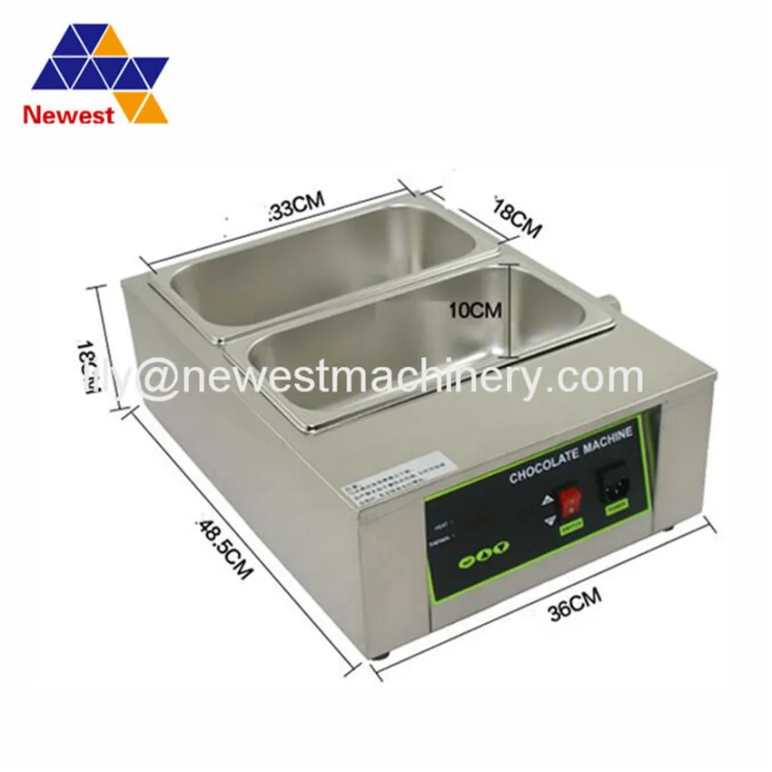Commercial chocolate melting machine chocolate warmer melter processing machinery 2tanks
Commercial chocolate melting machine chocolate warmer melter processing machinery 2tanks