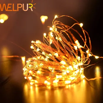 Holiday lighting 5m 50led String light Copper Silver Wire Battery Fairy Christmas Garland Wedding Party Decoration Outdoor
Holiday lighting 5m 50led String light Copper Silver Wire Battery Fairy Christmas Garland Wedding Party Decoration Outdoor