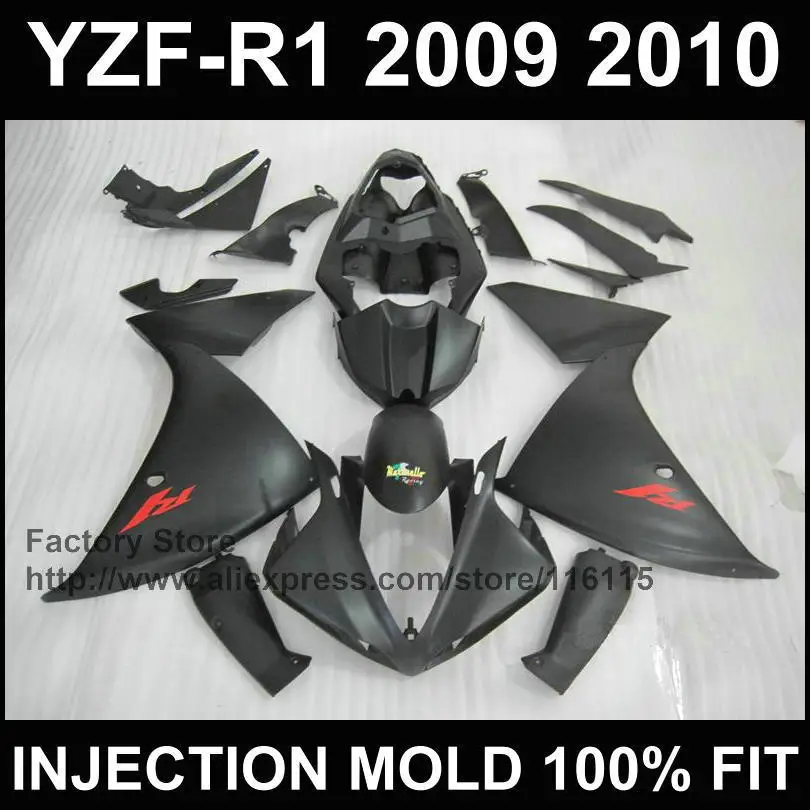7gifts+Custom Injection motor fairings kit for YAMAHA 2009 2010 2011 YZFR1 09 10 11 full flat black YZF R1 fairing kits
7gifts+Custom Injection motor fairings kit for YAMAHA 2009 2010 2011 YZFR1 09 10 11 full flat black YZF R1 fairing kits