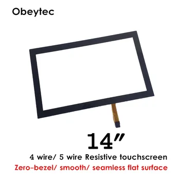 14" 4-wire resistive touch screen panel only, without controller, 20pcs/bulk (TS140A4KC01)
14" 4-wire resistive touch screen panel only, without controller, 20pcs/bulk (TS140A4KC01)