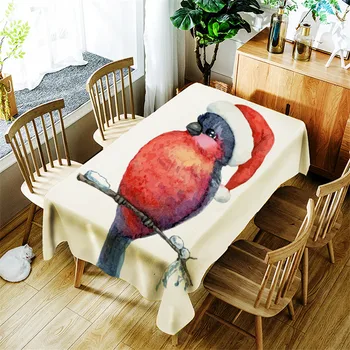 Christmas Bird Tablecloth Creative Parrot Pattern for Children Polyester Comfortable Waterproof Table Cloth Cover for Home
Christmas Bird Tablecloth Creative Parrot Pattern for Children Polyester Comfortable Waterproof Table Cloth Cover for Home