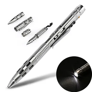 Stainless Steel Tactical Pen Self Defense Weapon Military & Police Grade Survival Tools Gift Boxed Kit
Stainless Steel Tactical Pen Self Defense Weapon Military & Police Grade Survival Tools Gift Boxed Kit