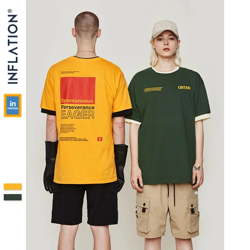 INFLATION Creative printed tee mens t-shirt short sleeve tops & tees 2019 ss new arrivals streetwear couple t-shirt 9127S
INFLATION Creative printed tee mens t-shirt short sleeve tops & tees 2019 ss new arrivals streetwear couple t-shirt 9127S