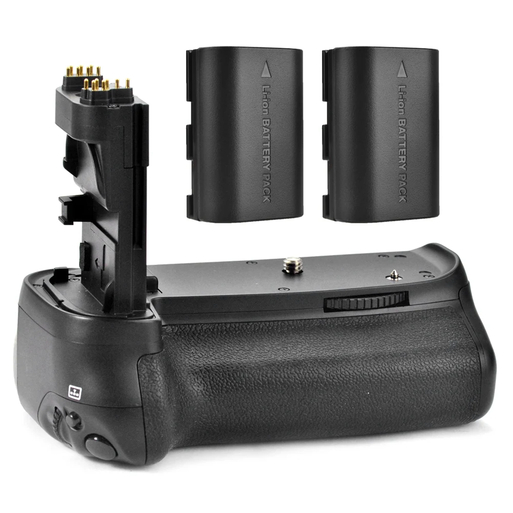 Meike Battery Grip Holder Handy Pack for Canon EOS 70D 80D BG-E14 DSLR with 2 Pieces Rechargeable Batteries LP-E6 P0009439
Meike Battery Grip Holder Handy Pack for Canon EOS 70D 80D BG-E14 DSLR with 2 Pieces Rechargeable Batteries LP-E6 P0009439