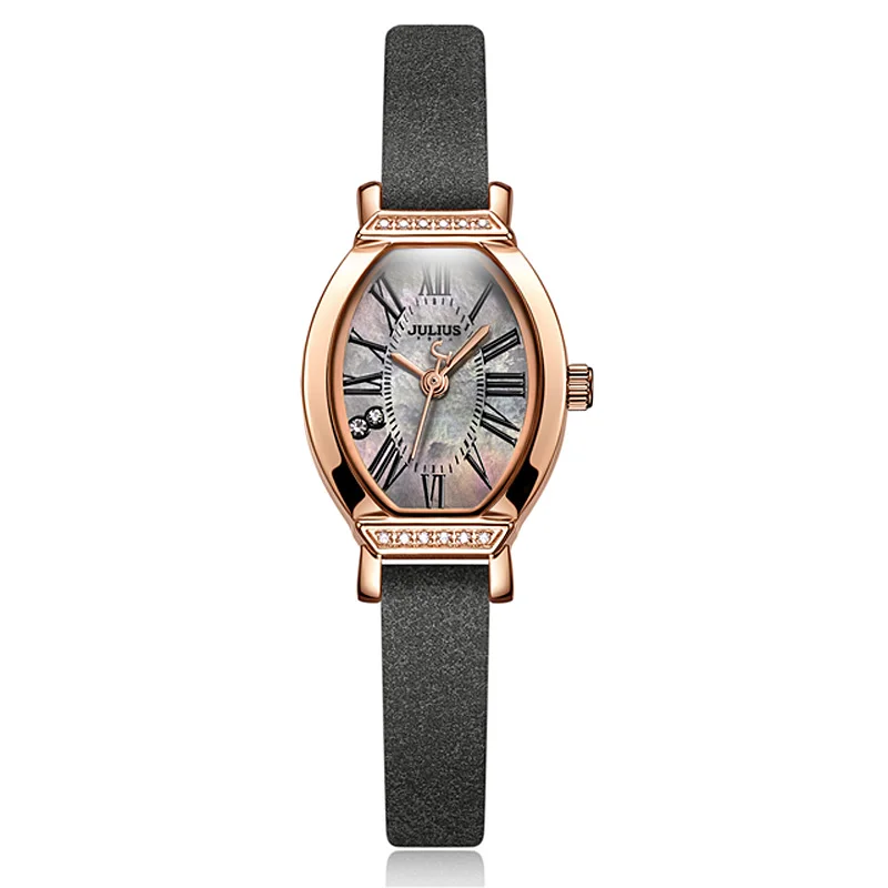 New Retro Lady Women's Watch Japan Mov't Hours Elegant Real Leather Bracelet Setting CZ Clock Girl Birthday Gift Julius Box
New Retro Lady Women's Watch Japan Mov't Hours Elegant Real Leather Bracelet Setting CZ Clock Girl Birthday Gift Julius Box