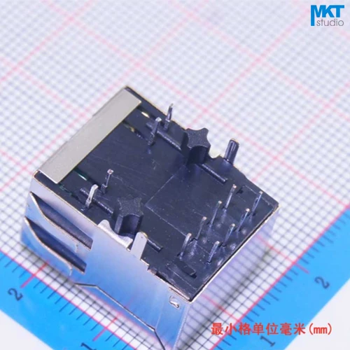 50Pcs RJ45 Female Ethernet Network LAN PCB Socket Connector Jack With Transformer Filter LED Indicator
50Pcs RJ45 Female Ethernet Network LAN PCB Socket Connector Jack With Transformer Filter LED Indicator