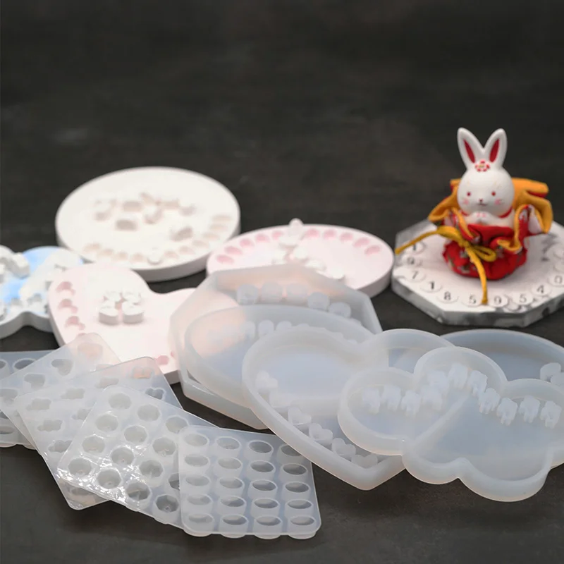 Mobile Number Parking Plate Silicone Mold Round Oval Heart Shape Number Plate Aroma Plaster Gypsum Molds For Car Decoration
Mobile Number Parking Plate Silicone Mold Round Oval Heart Shape Number Plate Aroma Plaster Gypsum Molds For Car Decoration