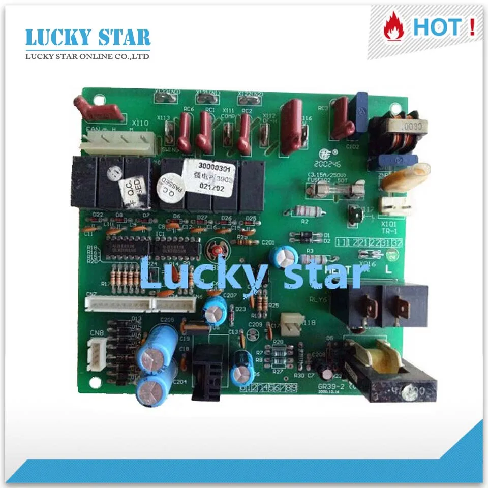 95% new for Gree Air conditioning computer board circuit board 3903 GR39-2 30000301 good working
95% new for Gree Air conditioning computer board circuit board 3903 GR39-2 30000301 good working