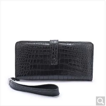 

weitasi Crocodile leather men wallet male bag belly men clutch bag no stitching leisure fashion bag factory direct send people