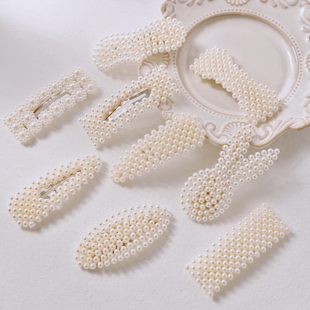 Chic Imitation Pearl Hair Clip for Women Girls Korea Elegant BB Hair pins Barrette Stick Hairpin Hair Styling Accessories
Chic Imitation Pearl Hair Clip for Women Girls Korea Elegant BB Hair pins Barrette Stick Hairpin Hair Styling Accessories