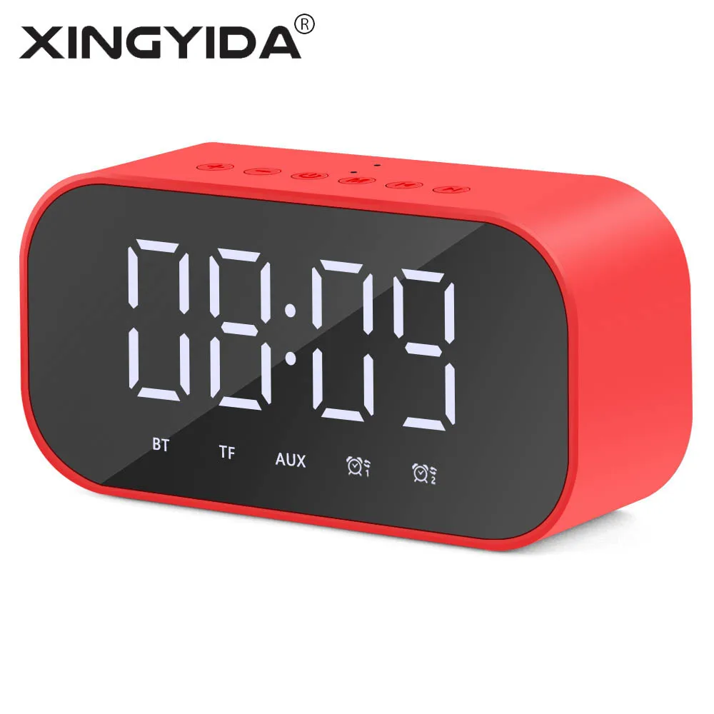 XINGYIDA Wireless Bluetooth Speaker Stereo Parlante Portable Mirror Display Support Alarm clock TF AUX Handsfree Outdoor Speaker
XINGYIDA Wireless Bluetooth Speaker Stereo Parlante Portable Mirror Display Support Alarm clock TF AUX Handsfree Outdoor Speaker
