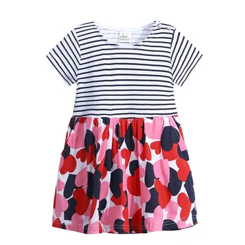 Hot Sale 1-6 Years Girls Short Sleeve Yellow Stripe Summer Unicorn Party Dress Cotton Casual Dresses Kids Clothing
Hot Sale 1-6 Years Girls Short Sleeve Yellow Stripe Summer Unicorn Party Dress Cotton Casual Dresses Kids Clothing