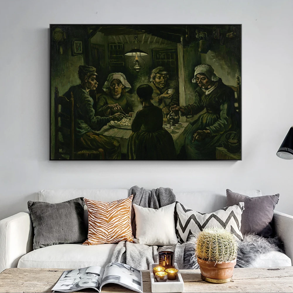 The Potato Eaters Oil Paintings By Van Gogh Print On Canvas Wall Art Prints Famous Artwork Reproductions Home Wall Decoration
The Potato Eaters Oil Paintings By Van Gogh Print On Canvas Wall Art Prints Famous Artwork Reproductions Home Wall Decoration