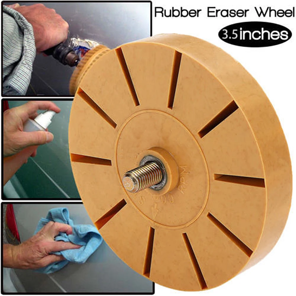 Universal Rubber Eraser Wheel for Remove Car Glue Adhesive Sticker Pinstripe Decal Graphic Auto Repair Paint Tool Hot Sale
Universal Rubber Eraser Wheel for Remove Car Glue Adhesive Sticker Pinstripe Decal Graphic Auto Repair Paint Tool Hot Sale