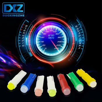 DXZ 10Pcs W3W W1.2W T5 COB car instrument panel light Auto Dashboard Warming Indicator Wedge lamp Ice Blue Red Pink Yellow Green
DXZ 10Pcs W3W W1.2W T5 COB car instrument panel light Auto Dashboard Warming Indicator Wedge lamp Ice Blue Red Pink Yellow Green