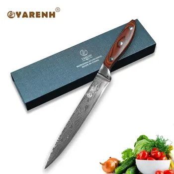 YARENH 8" inch Carving knife meat cleaver with Color wood handle best kitchen knives Japanese damascus steel cooking knives
YARENH 8" inch Carving knife meat cleaver with Color wood handle best kitchen knives Japanese damascus steel cooking knives