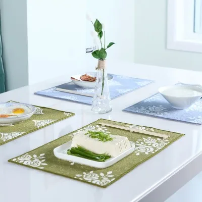Cloth art cotton cushion non slip thermal insulation mat, student meal cloth table mat 43.5*30cm free shipping
Cloth art cotton cushion non slip thermal insulation mat, student meal cloth table mat 43.5*30cm free shipping