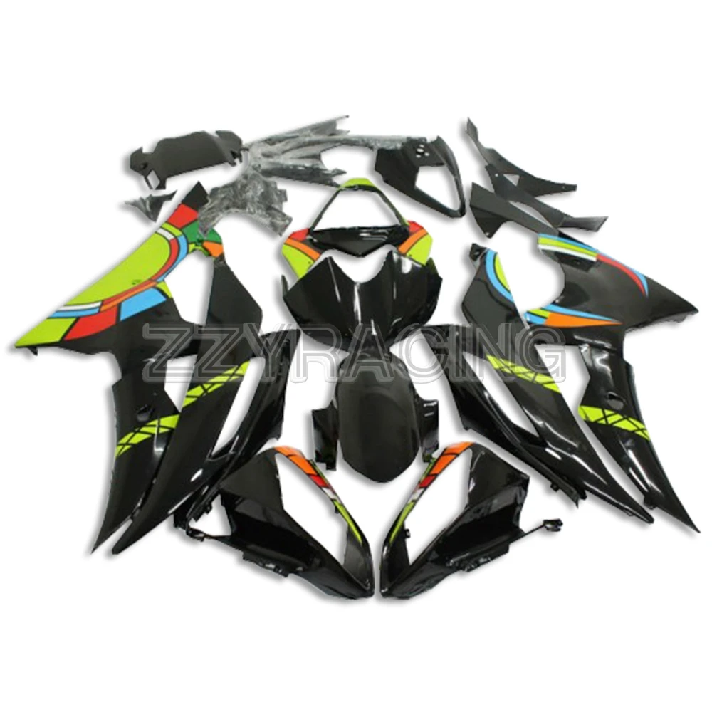 Injection Fairings Kit for Yamaha YZF-600 R6 2008 - 2016 Complete ABS Plastic R6 08 - 16 Motorcycle Body Kit Black Yellow Panels
Injection Fairings Kit for Yamaha YZF-600 R6 2008 - 2016 Complete ABS Plastic R6 08 - 16 Motorcycle Body Kit Black Yellow Panels