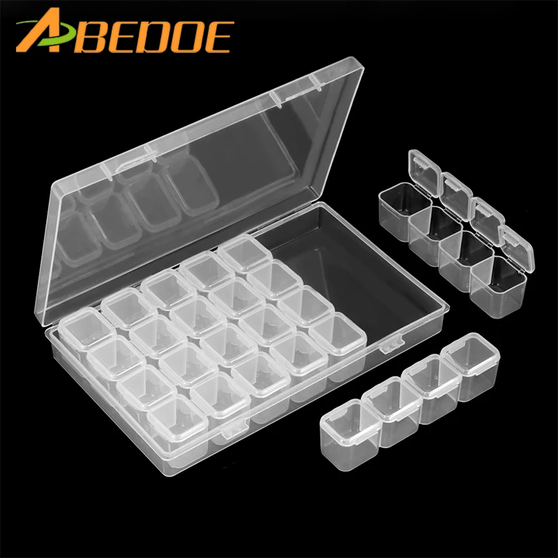 Life Essential 8/10/24/28 Compartment Storage Box Practical Adjustable Plastic Case For Bead Rings Jewelry Display Organizer
Life Essential 8/10/24/28 Compartment Storage Box Practical Adjustable Plastic Case For Bead Rings Jewelry Display Organizer