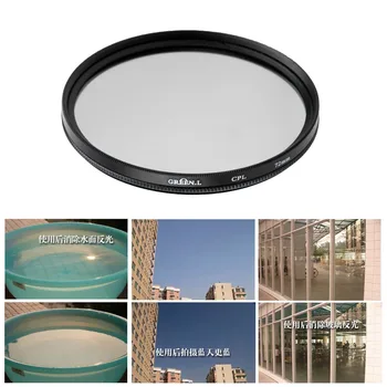 

DSLR Camera Lens Filter CPL Polarizer Filter 37mm 40.5mm 43mm 46mm 49mm 52mm 55mm 58mm 62mm 67mm 72mm 77mm 82mm