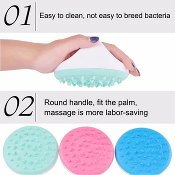 Handheld SPA Muscle Massage Brush Beauty Bath Shower Relieve Stress Massager TK-ing
Handheld SPA Muscle Massage Brush Beauty Bath Shower Relieve Stress Massager TK-ing