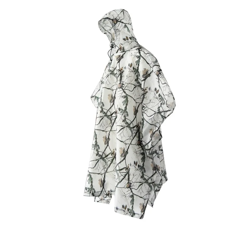 Hunting Clothes Polyester Adult Poncho Jungle Camouflage Camouflage Hiking Mountaineering Raincoat Electric Car Riding P 
Hunting Clothes Polyester Adult Poncho Jungle Camouflage Camouflage Hiking Mountaineering Raincoat Electric Car Riding P