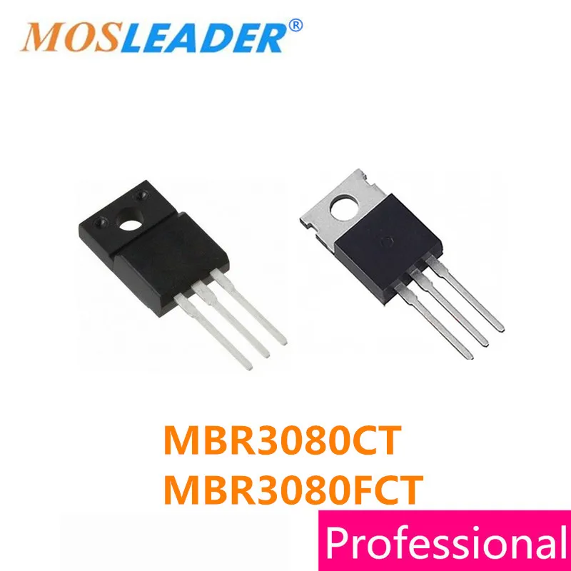 Mosleader 50PCS MBR3080CT TO220 MBR3080FCT TO220F MBR3080 Schottky 30A 80V High quality
Mosleader 50PCS MBR3080CT TO220 MBR3080FCT TO220F MBR3080 Schottky 30A 80V High quality