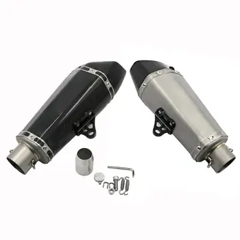 Motorcycle For R3 R6 R1200GS 1200GS 51mm Akrapovic Modified Exhaust pipe Universal With Carbon Fiber Tail Exhaust Muffler Pipe
Motorcycle For R3 R6 R1200GS 1200GS 51mm Akrapovic Modified Exhaust pipe Universal With Carbon Fiber Tail Exhaust Muffler Pipe