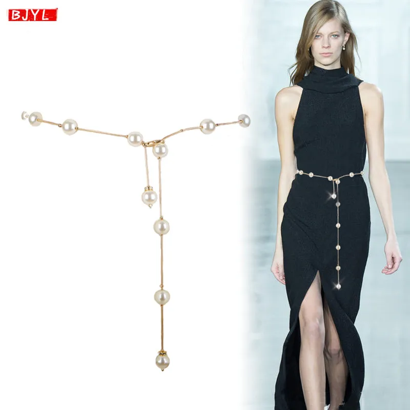 Waist chain ladies pearl decorative thin Women belt simple matching dress luxury fashion rhinestone inlaid fashion small belts
Waist chain ladies pearl decorative thin Women belt simple matching dress luxury fashion rhinestone inlaid fashion small belts