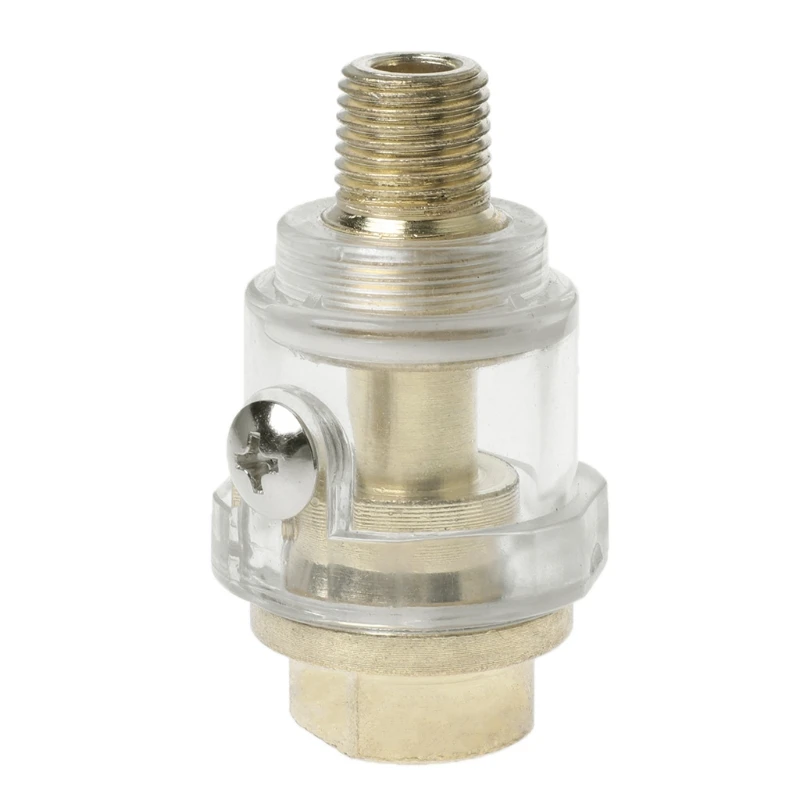 1/4" BSP Mini In-Line Oiler Lubricator for Pneumatic Tool & Air Compressor Pipe For X7YD home improvement
1/4" BSP Mini In-Line Oiler Lubricator for Pneumatic Tool & Air Compressor Pipe For X7YD home improvement