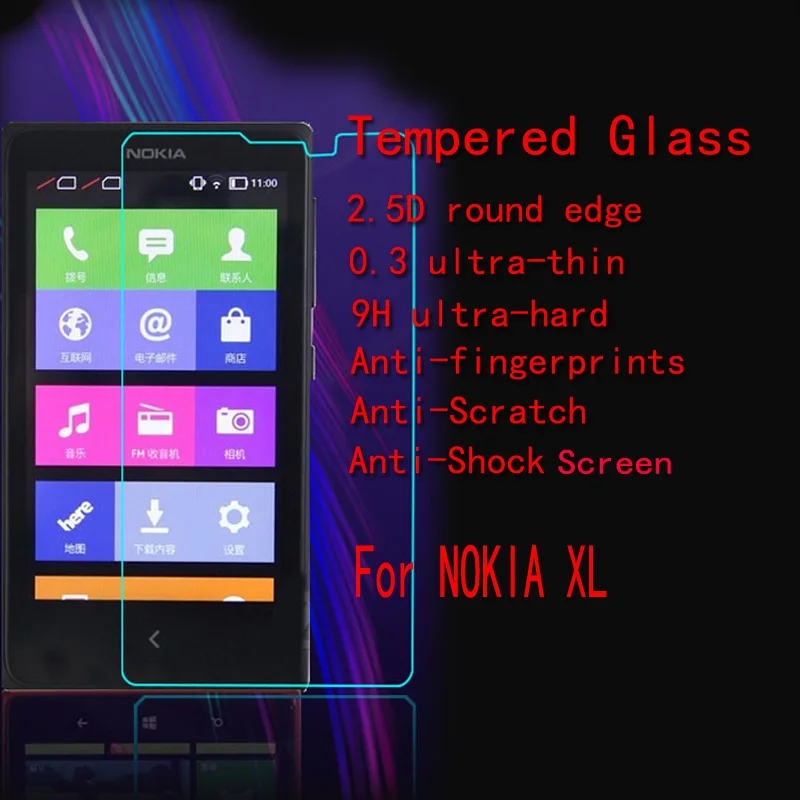 For Nokia XL Dual SIM RM-1042 SRM-1030 FENGHEMEI Anti-burst Screen Tempered Glass Protector Without Retail Package
For Nokia XL Dual SIM RM-1042 SRM-1030 FENGHEMEI Anti-burst Screen Tempered Glass Protector Without Retail Package