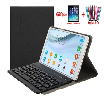 Wireless Bluetooth Keyboard Case for Huawei MediaPad M5 8.4 Inch Case SHT-W09 SHT-AL09 Cover New Ultra Thin Leather Funda + Flim
Wireless Bluetooth Keyboard Case for Huawei MediaPad M5 8.4 Inch Case SHT-W09 SHT-AL09 Cover New Ultra Thin Leather Funda + Flim