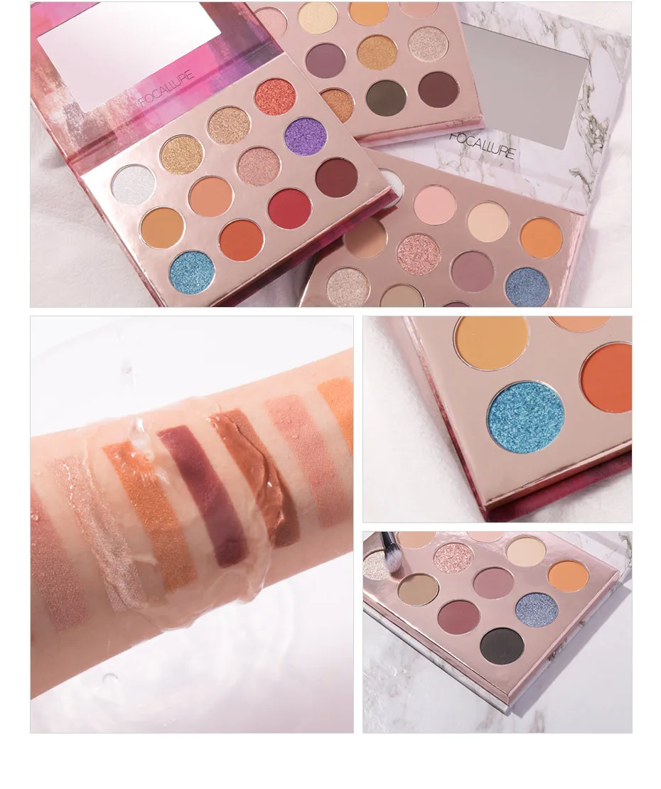 FOCALLURE 12-Color Eyeshadow Palette Makeup Eye Matte Shimmer Makeup Eyeshadow Palette Glitter Pigment Eye Makeup Cosmetic TSLM2
FOCALLURE 12-Color Eyeshadow Palette Makeup Eye Matte Shimmer Makeup Eyeshadow Palette Glitter Pigment Eye Makeup Cosmetic TSLM2