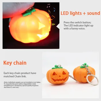 Adults Kids Portable Pumpkin Shape LED Light Keychain with Sound Halloween Gift Outdoor Sports Camping Self Defense Accessories
Adults Kids Portable Pumpkin Shape LED Light Keychain with Sound Halloween Gift Outdoor Sports Camping Self Defense Accessories