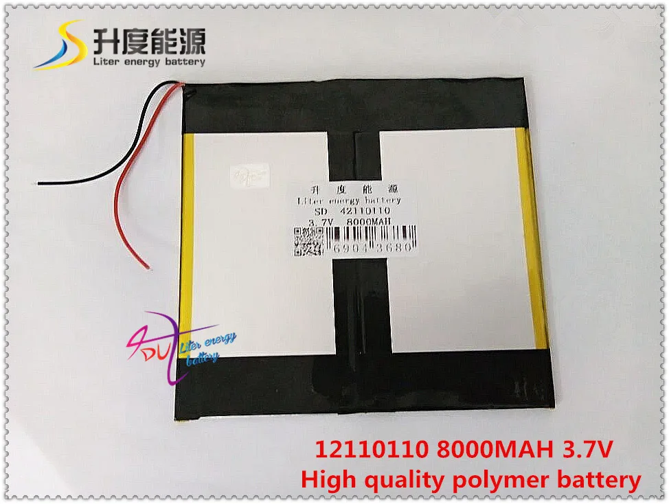 3.7V 8000mAH 42110110 Polymer lithium ion / Li-ion battery for tablet pc,power bank;MP4,
3.7V 8000mAH 42110110 Polymer lithium ion / Li-ion battery for tablet pc,power bank;MP4,