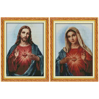 Everlasting Love Sacred Heart Ecological Cotton Chinese Cross Stitch Kits 11 14CT Stamped DIY Gift New Year Decorations For Home
Everlasting Love Sacred Heart Ecological Cotton Chinese Cross Stitch Kits 11 14CT Stamped DIY Gift New Year Decorations For Home
