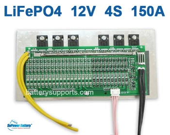 SuPower 4S 3.2Vx 4 12V 12.8V 14.6V 150A LiFePo4 LFP LiFe Battery BMS Management System Balance PCB Chip Protection Circuit Board
SuPower 4S 3.2Vx 4 12V 12.8V 14.6V 150A LiFePo4 LFP LiFe Battery BMS Management System Balance PCB Chip Protection Circuit Board
