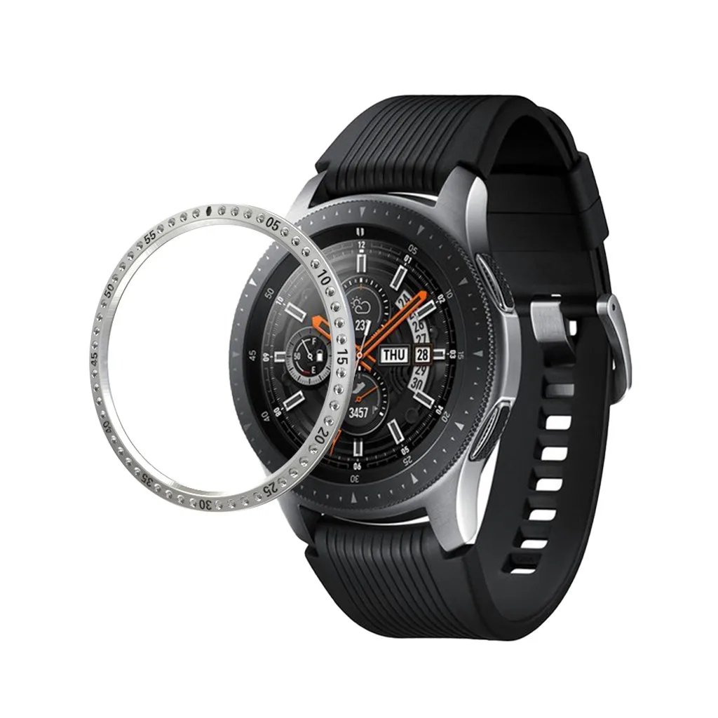Fashion Watch Accessories For Samsung Galaxy Watch 46MM Ring Adhesive Cover Anti Scratch Crystal Diamond High Quality Decoration
Fashion Watch Accessories For Samsung Galaxy Watch 46MM Ring Adhesive Cover Anti Scratch Crystal Diamond High Quality Decoration