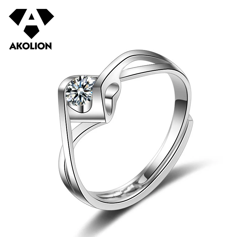 AKOLION Women Accessories Angel Kiss Zircon Copper Adjustable Opening Ring Personality Japanese/Korean Gifts Jewellery Btjz--31
AKOLION Women Accessories Angel Kiss Zircon Copper Adjustable Opening Ring Personality Japanese/Korean Gifts Jewellery Btjz--31